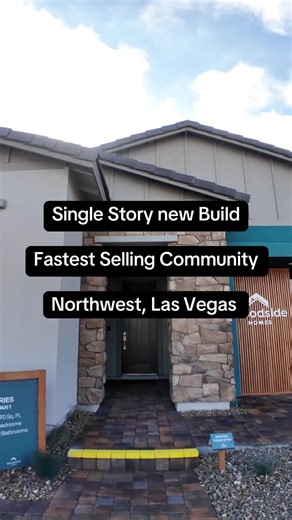 Single Story New Build Fastest Selling Community Northwest, Las Vegas #nevada #newbuild #singlestory