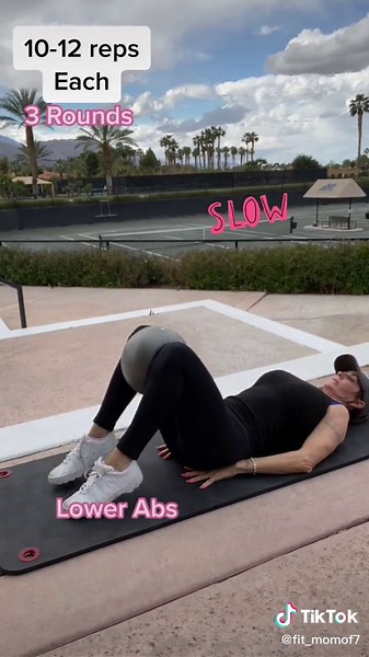 Mom of 7 Kids Core Workout with Core Ball