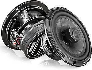 CT Sounds Meso 6.5” 300 Watt 2-Way Premium Coaxial Car Speakers, Pair