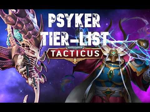 We Ranked Every Psyker in Tacticus (ft. Beef) | Heroes Gallery