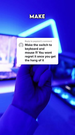 Reply to @papaluiii KB&M > controller #pc #gaming #pcsetup #gamingsetup