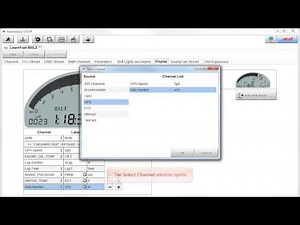 Race Studio 3 Basic Configuration - Part 2