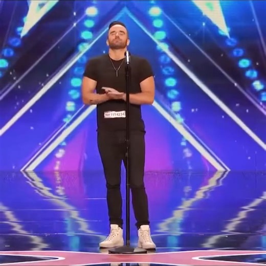 406K views · 10K reactions | Brian Justin Crum Singer Gets Standing Ovation with great Cover! | Best Talent | Facebook