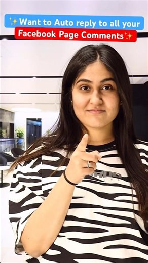 Auto Reply to Facebook Page Comments 🚀🚀 #shorts #autoreply #facebookpage