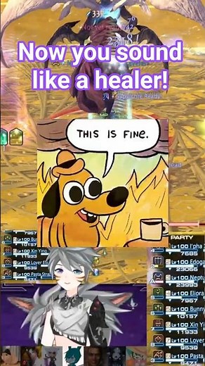 Now you Sound Like a Healer! #shorts #ffxiv #vtuber