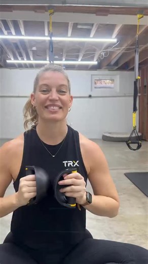 Wrist pain during push-ups? Same… until the TRX Push-It. With a cyst in @fitwithflash wrists, the angled handles give her better alignment, more comfort, and way better range of motion. Add the straps and it’s game over — instant upgrade to any push session. Portable, powerful, and the perfect stocking stuffer!!! #TRXPushIt | TRX Training