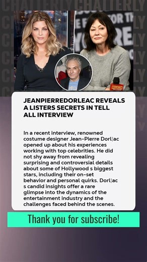 #JeanPierreDorleac Reveals A-Listers' Secrets in Tell-All Interview