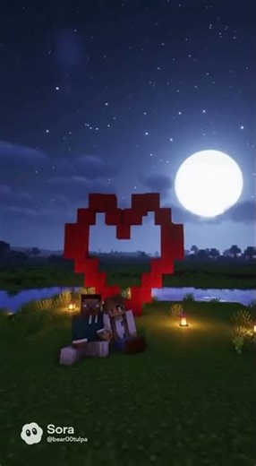 Lovely minecraft couple#cute #minecraft #shorts #love #shortvideo