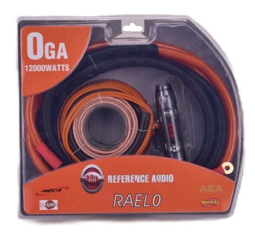 Reference Audio RA-EL0 0 Guage CCA Wiring Kit - Allis Auto Sound and Alarms
