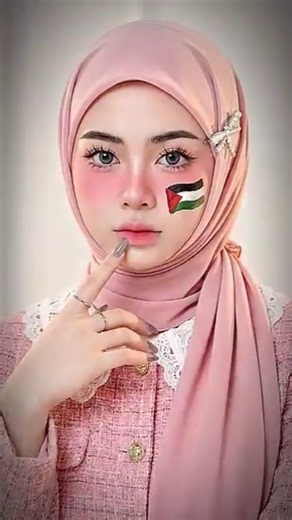 JJ CHIKA LOKA X AKIMILAKUO VERSI CEWE PALESTINA TERCANTIK 2026 #short #video #fypシ #shorts
