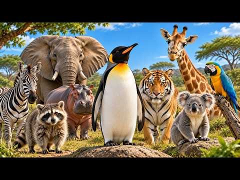 A-Z Animals for Kids 🐧 | Learn Animal Names & Fun Facts from A to Z!