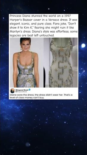 👗 Fans Beg Kim K NOT to Wear Princess Diana's Iconic Dress #PrincessDiana #Fashion #KimKardashian