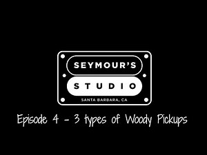 Seymour's Studio Episode 4 - Three different Woody Acoustic Pickups Part I