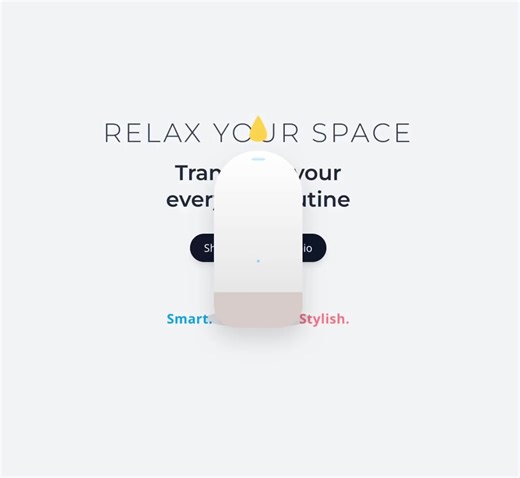 Create a relaxing vibe at home 🌿 Smart aroma diffuser for your daily routine. Get yours via the link in bio 🔗 #aromadiffuser #homedecor #selfcare #linkinbio #calmspace