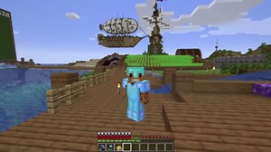 Allay, copper golem & glare – Minecraft hardcore builds