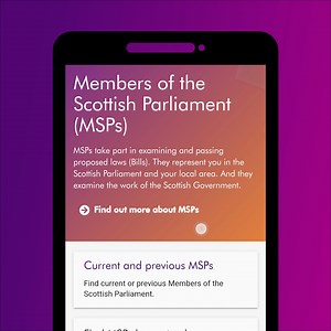 15 reactions | Whether on your mobile, a tablet or desktop, our new website makes it simpler than ever to find out who your MSPs are. Just enter your postcode and watch the magic happen ✨ https://www.parliament.scot/about/information-about-new-website | The Scottish Parliament | Facebook