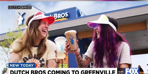 Dutch Brothers coming to Greenville