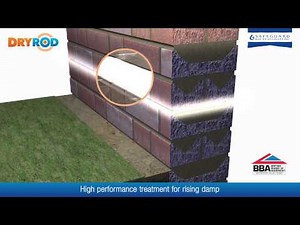 Dryrod Damp-Proofing Rods