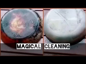 How to Clean the Burnt Bottom of a Pot | Magical Cleaning of your Pots