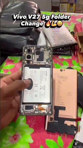 Vivo V27 5g Folder Change 🔥💪 #shorts #shortsfeed #viral #ytshorts #youtubeshorts #Vivov275gfolder