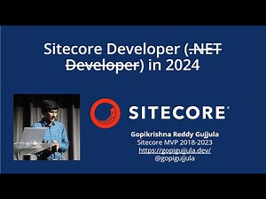 Sitecore Developer (❌.Net Developer❌) in 2024