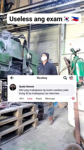 96K views · 3K reactions | Useless ang exam pag bagsak sa interview #Ricoboy #OFW #korea #EPS #tips #motivation #fbreels #KungKayakoKayaMoRin | Ricoboy | Facebook