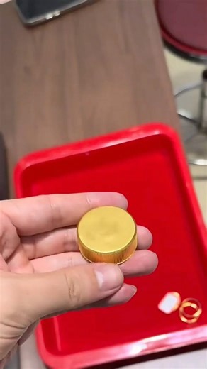 This Bottle Cap is Made of Solid Pure Gold