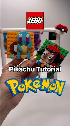 LEGO Pokémon Pikachu MOC Tutorial ⚡️#legomoc #legotutorial #legopokemon