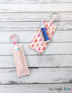 DIY Chapstick Holder Sewing Tutorial