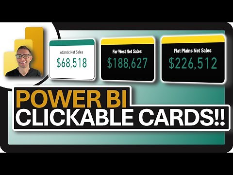 CLICKABLE CARDS! Unveiling the Power BI Card Visual Secret!