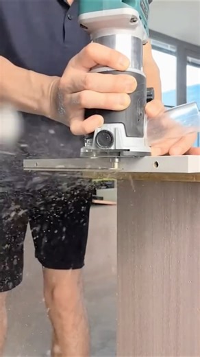 part478#Are your LED strips#chipped and rough during grooving Asharp Tshaped#cutter⚙️can create#wood