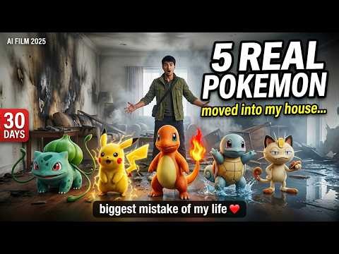 "I Found 5 Real Pokemon Eggs and Raised Them at Home (Pikachu destroyed everything)" Fan's Film