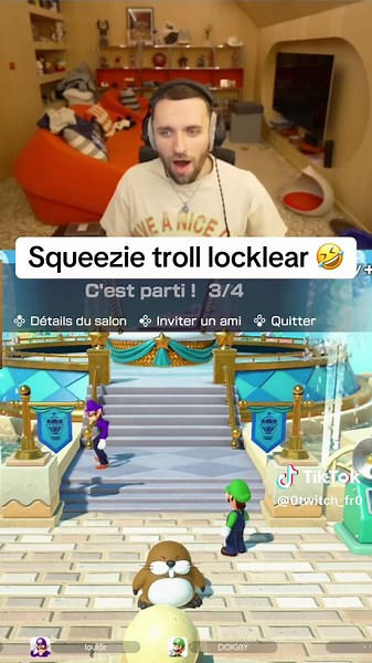 Locklear qui croit que c’est réel 😭 #humour #squeezie #csgo #locklear