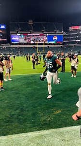 The Eagles ran for 158 rushing yards with three rushing touchdowns in the first half. The Eagles defense shut out the Cowboys in the second half and held on for the win. Our Eagles post game show is coming up on NBC 10 | John Clark