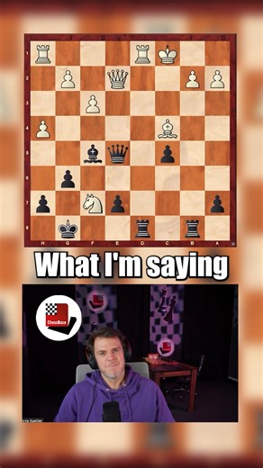 There must be a better move!? #chess #opening #tactics #middlegame | ChessBase