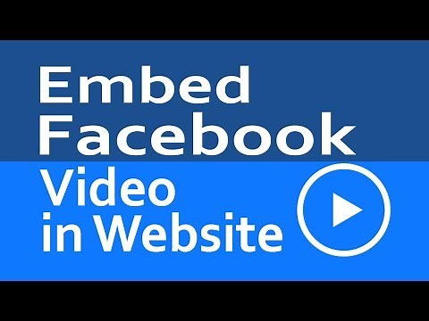 Learn how to setup facebook video in your website