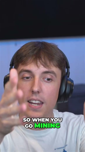 Minecraft Mining Hack: Break Half Blocks, Travel Same Distance! #shorts