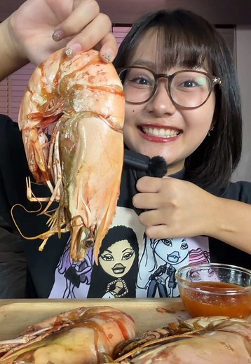 ขอบคุณทุกคนเบยยย ไอเริ้ฟยู้วอ้อวววว ❤️🌹💍 #กุ้ง #tiktokพากิน #seafood