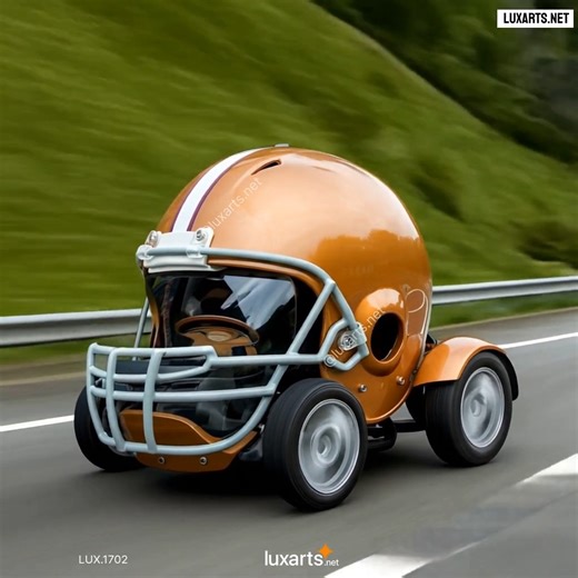 68K views · 1.7K reactions | Football Helmet Inspired Car  | LuxArts | Facebook