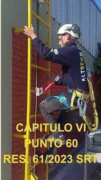 LINEA DE VIDA VERTICAL #seguridadehigiene #construccion #ingenieria