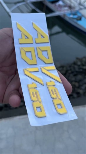 Adv 160 Emblem Sticker