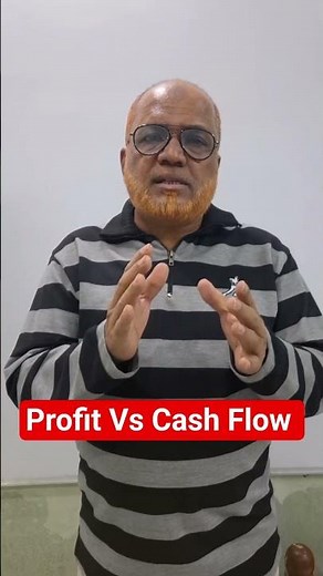 Profit vs Cash Flow Explained in Short | Accounting Basics by Hasham Ali Khan