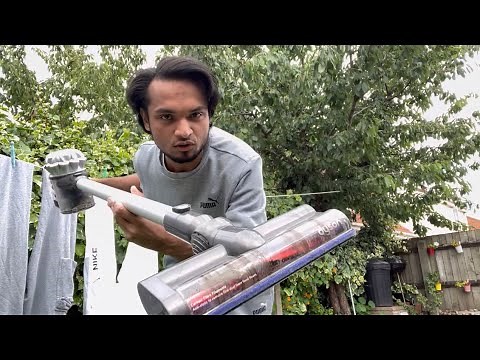 HOW TO - Fix Dyson V6/DC59 cordless vacuum cleaner brushbar not spinning REPAIR