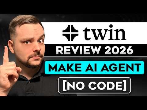 Twin AI Review - (2026) | The Easiest Way to Build Autonomous Agents? (NO CODE)