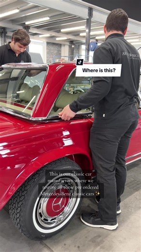 Restoring Pre-Ordered Mercedes-Benz Classic Cars | Bechtel Classic Motors