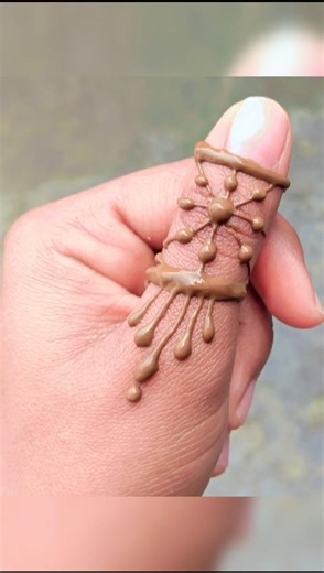 Finger Mehndi Design #shorts #mehndi