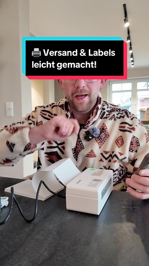 JADENS Thermo Etikettendrucker für eBay, Amazon & Shopify