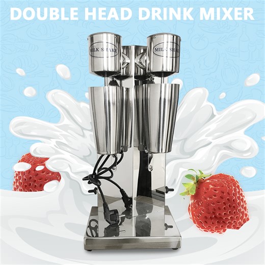 Watch Video of electric milkshake machine in operation on Amazon Live