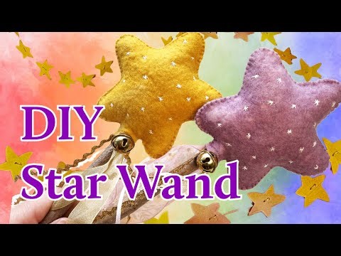 EverEver Star Wand | Waldorf-Inspired DIY Felt Star Wand Tutorial