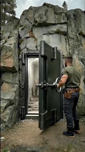 I Built a Secret Nuclear Bunker Inside a Mountain ☢️